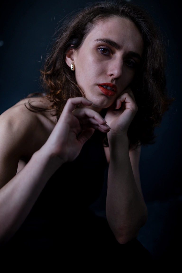 Studio portraits of acting students from the Academy of Dramatic Arts Tuzla by Sinisa Zec Studio